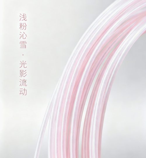 pink pla glitter filament2